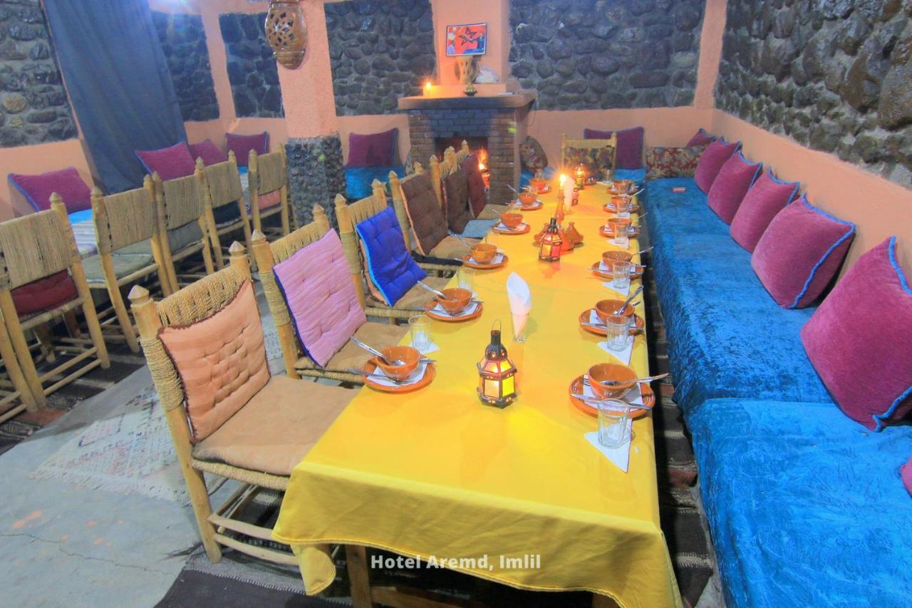Hotel Aremd - Aroumd Imlil Route Du Toubkal Zewnętrze zdjęcie
