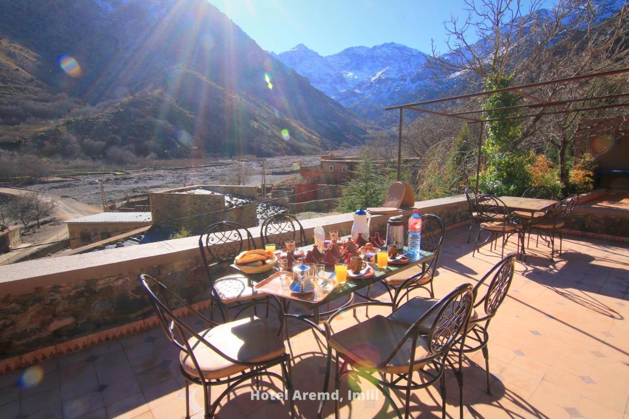 Hotel Aremd - Aroumd Imlil Route Du Toubkal Zewnętrze zdjęcie